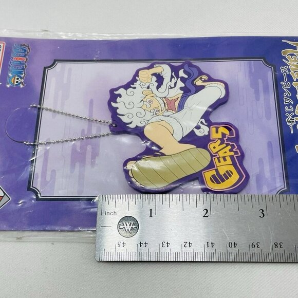 Bandai One Piece Monkey Luffy Gear 5 Ichiban Kuji Keyring Keychain Figure Rubber - Picture 4 of 10